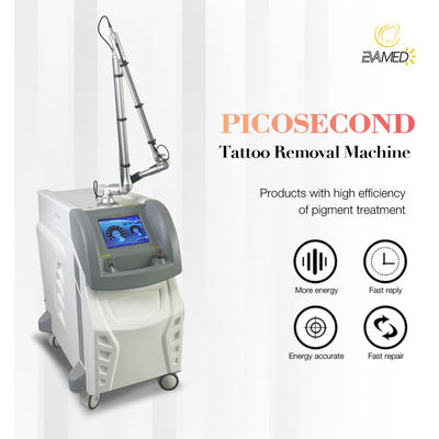 دستگاه لیزر 1064 نانومتری 532 نانومتری سالن Picosecond برای درمان مشکل ضایعات پیگمانتاسیون پوست