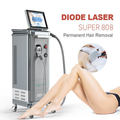 808 نانومتر FDA لیزر موهای زائد با طول موج سه گانه 500 وات سفید کننده جوانسازی پوست