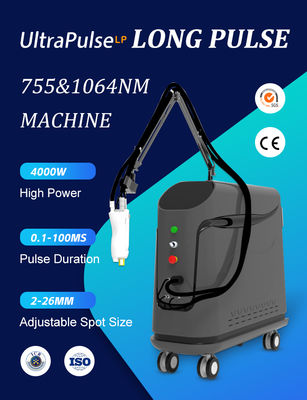 لیزری 755 1064nm الکس پالس بلند پالس کوتاه الکساندریت یاگ لیزری ماشین حذف مو