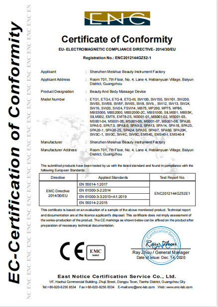 چین Weifang Eva Electronic Technology Co. , Ltd. گواهینامه ها